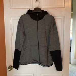 Columbia full zip sweat jacket.